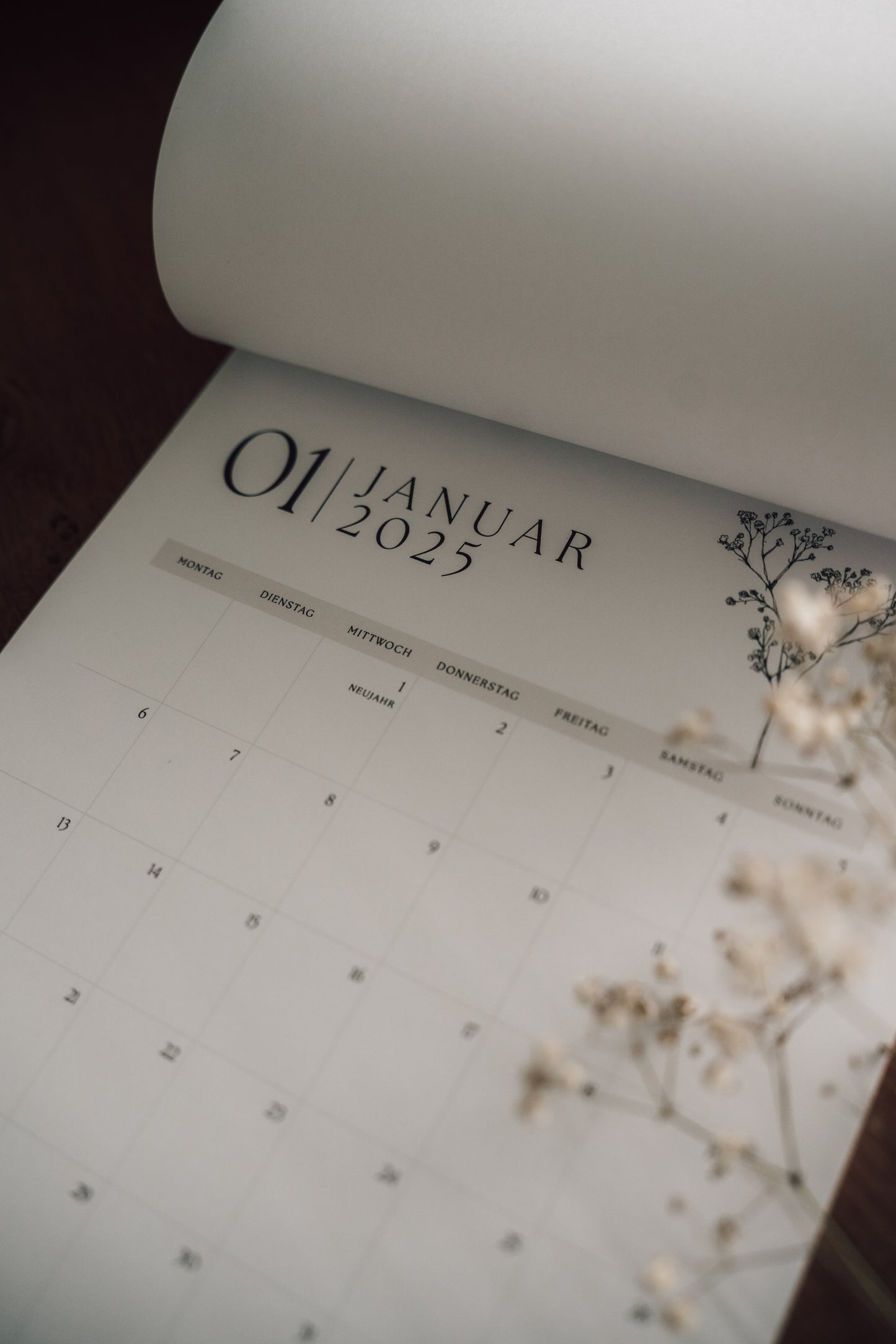 Kalender mit Bibelverse