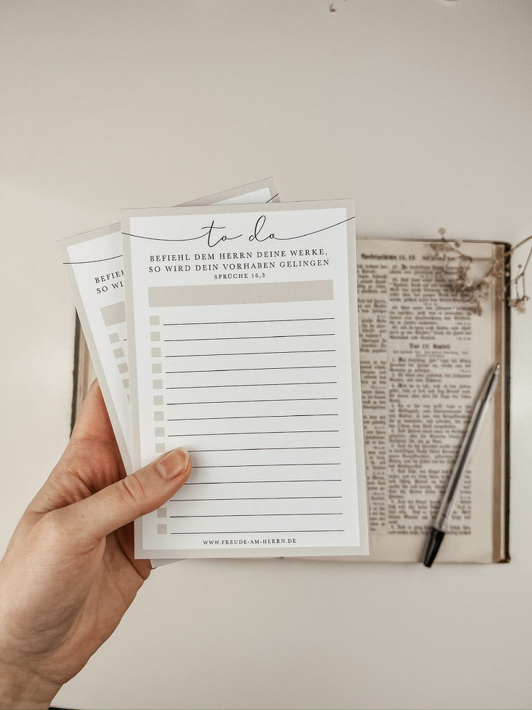 To-Do Liste | Block