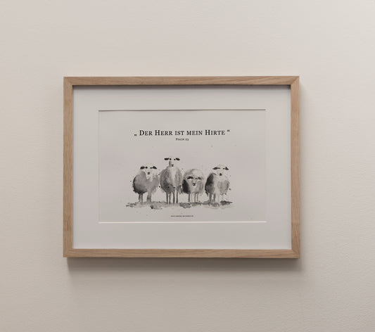 Der Herr ist mein Hirte | Poster