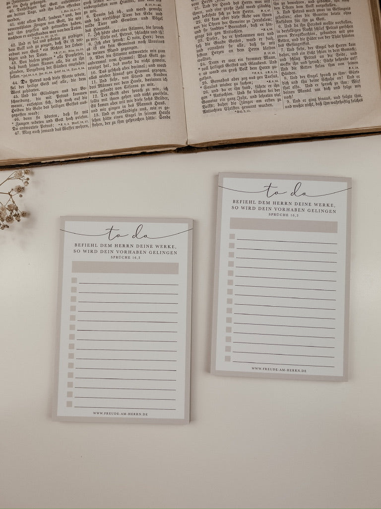 To-Do Liste | Block